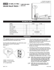 Uline H-1483 Manual Del Usuario