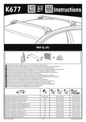 Yakima K677 Manual Del Usuario