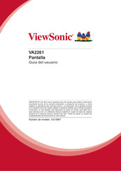 ViewSonic VA2261 Guia Del Usuario