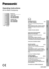 Panasonic WH-UD03HE5 Instrucciones De Instalación