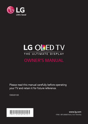 LG 55EG9100-SB Manual De Instrucciones