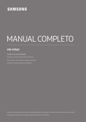 Samsung HW-M360 Manual De Instrucciones