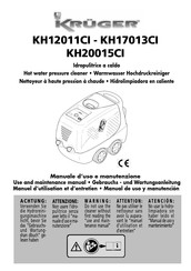 Kruger KH20015CI Manual De Uso Y Manutención