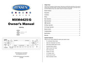 ASA Electronics JENSEN MXM4425/G Manual Del Usuario