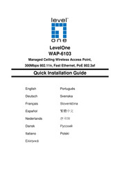 LevelOne WAP-6103 Manual De Instrucciones