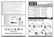 ECS Electronics MB-080-D1 Instrucciones De Montaje