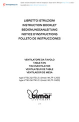 Bimar VT312 Manual De Instrucciones