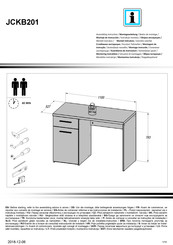 Forte JCKB201 Instrucciones De Montaje