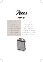 ARDES AR4P01 Folleto De Instrucciones