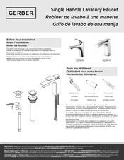 Gerber D225034BS Manual De Instalación