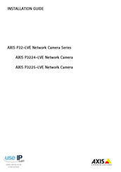 Axis P32-LVE Serie Guia De Instalacion