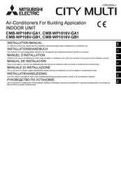 Mitsubishi Electric CMB-WP108V-GB1 Manual De Instalación