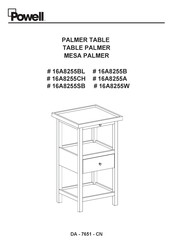 Powell 16A8255B Manual De Instrucciones