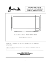 Avanti MT7V3S Manual De Instrucciones