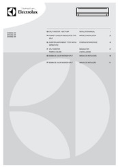 Electrolux EXl12HL1W Manual De Instalación