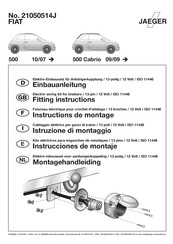 Jaeger 21050514J Instrucciones De Montaje