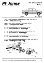 PF Jones 19500573PF Instrucciones De Montaje