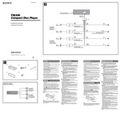 Sony CDX-GT210 Manual De Instrucciones