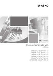 Asko OP8687S Instrucciones De Uso