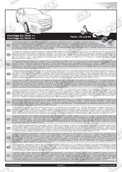 ECS Electronics FR-110-B1 Instrucciones De Montaje