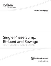 Xylem Bell & Gossett IM143R06 Manual De Instrucciones