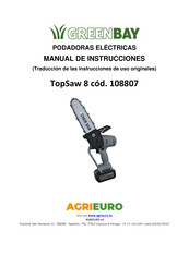 GREENBAY TopSaw 8 Manual De Instrucciones