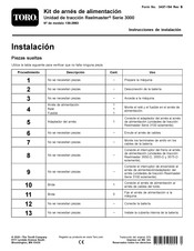 Toro 138-2993 Instrucciones De Instalación