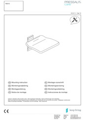 Pressalit Care R5510 Instrucciones De Montaje