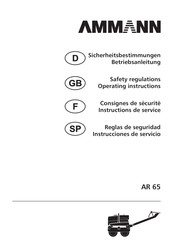 Ammann AR 65 Instrucciones De Servicio