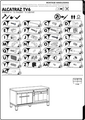 meubar ALCATRAZ TV6 Instrucciones De Montaje