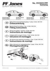 PF Jones 19250517PF Instrucciones De Montaje