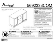 Ameriwood HOME 5692333COM Instrucciones De Montaje