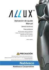 Allux Nabtesco Manual