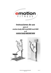 Emotion Fitness motion body 600 Instrucciones De Uso