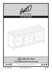 Twin-Star International Bell'O TCA63-90215 Instrucciones De Montaje