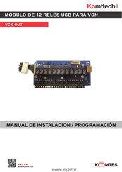 komttech VCN-OUT Manual De Instalación