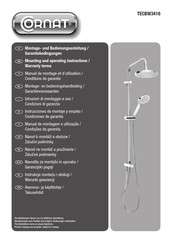 Cornat TECBW3416 Instrucciones De Montaje Y Empleo
