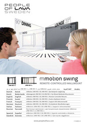 People of Lava mMotion swing LRM-901-L Manual Del Usuario