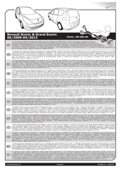 ECS Electronics RN-085-DH Instrucciones De Montaje