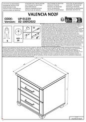 Valencia NO2F Instrucciones De Montaje