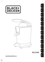 Black and Decker BXCJ350E Manual Del Usuario