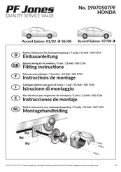 PF Jones 19070507PF Instrucciones De Montaje