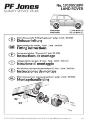 PF Jones 19190510PF Instrucciones De Montaje