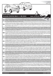 ECS Electronics SY-010-DH Instrucciones De Montaje