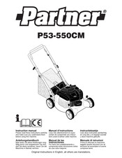 Partner P53-550CM Manual De Las Instrucciones