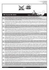 ECS Electronics VW-170-BX Instrucciones De Montaje