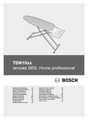 Bosch TDN10 Serie Manual De Instrucciones