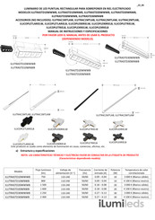 Ilumileds ILUTRASTD10WWWB Manual De Instrucciones Y Especificaciones