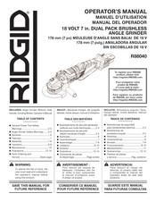 RIDGID R88040 Manual Del Operador