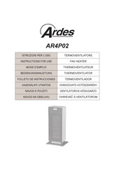 ARDES AR4P02 Folleto De Instrucciones